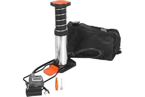 SPORTTEC Bikersdream 1004 D Aluminium Mini Fussluftpumpe, Anzahl 1