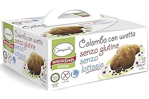 Giampaoli Colomba Senza Glutine Senza Lattosio Con Uvetta, 350g
