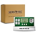 SERVOCONTROL Servotech 30Amp Solar Charge Controller (12V/24V )/Charge controller For Battery,Inverter,Solar panel/Short Circuit,Overcharge,Overload Protection Controller/(30A)/Pack of 1