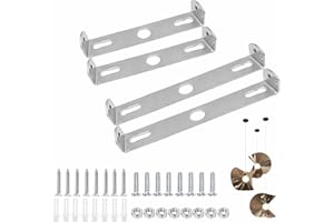 FNSIGHD Ceiling Light Bracket,Ceiling Light Hook,Ceiling-Hook for Pendant Lights,Stainless Steel Lights Bracket with Screws,Ceilings Fixture Lightbracket Accessories,for Home Office Outdoor