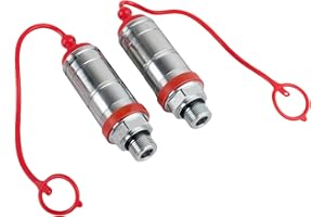 MERAUTOP SJ 2 PCS Hydraulic Connector 1/2" Pull Push Type Replacement for JD Models 5720 5820 6010 6020 6110 6200 7130 7530 Car Accessories Part# AL200979 AL170665 AL16 6181 AL119348 AL112951