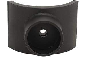 FYDUN Bottle Jack Adapter Saddle, Bottle Jack Axle Adapter, High Strength Hydraulic Lifting Axle Saddle for 3inches Tube Black