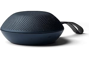 Vifa Reykjavik głośnik Bluetooth, bezprzewodowe głośniki Bluetooth, głośnik Bluetooth do telefonu z dźwiękiem stereo, wbudowany mikrofon/zestaw głośnomówiący, idealny osobisty głośnik (Ice Cave Blue)