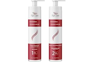I BELLI CAPELLI I Belli Cappelli Cirugia Capilar Para el Cabello, Smoothing System for a Long Lasting effect -Hair Surgery System-Blowout Straightener System- 2x1L/33.8: