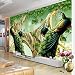 Produktbild Rureng Im Europäischen Stil Pfau Wald Foto Tapete Wohnzimmer Fernseher Sofa Studie Hintergrund Wandmalerei Wandmalerei 3D 350X250Cm