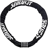 Fahrradschloss mit Zahlen und hoher Sicherheitsstufe, Fahrrad KettenSchloss,Fahrradschlösser, Zahlen Code Kombination Schloss