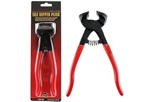 PRICE BEATER Pro Ceramic Glass Tile Nipper – Heavy Duty 8 inch Tile Cutter/Nipper/Pliers | 200mm Professional Tile Cutting Tool for Glass, Mosaic & Ceramic Tiles