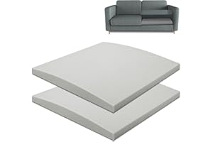 HAVARGO Sofa Unterstützungspolster für verbesserten Komfort, Couch Sofa Sitzkissen mit Schaumstoff für erhöhte Sitzhöhe und weniger Durchhängen.2 Stück
