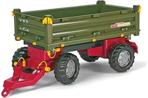 Rolly Toys 125005 - Veicolo a Pedali Multitrailer, 2 Pezzi Assortiti