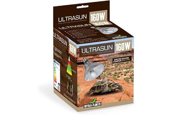 Reptiles Planet - Ultrasun 160 W - Ampoule UVA UVB pour Reptiles
