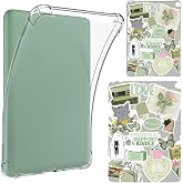 KIRZAX Kindle Paperwhite 7 Inch Case, Transparent Anti-Scratch Silicone for 12th Gen 2024 &amp; 2024 Paperwhite 6/KPW6/K12, with