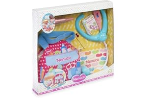 Nenuco -Kit d'emergenza, con Diversi Accessori Medici per prendersi Cura Ogni Momento, Ideale per Bambine e Bambini dai 3 Anni, Famosa 700016295