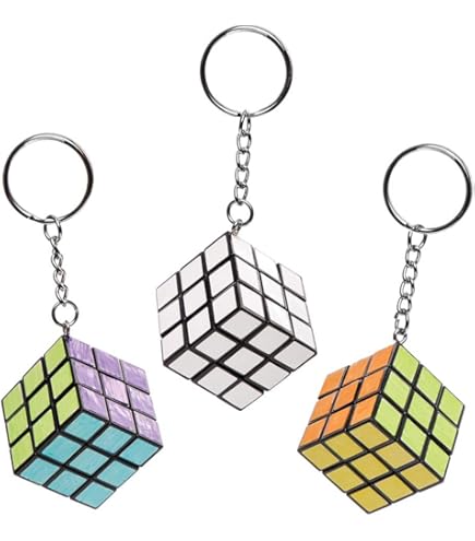 Lot De 12 Cubes Magiques Et Puzzles Pour Enfants Dès 6 Ans - Mini Speedcubes Et Jeux De Patience - Jouet Éducatif