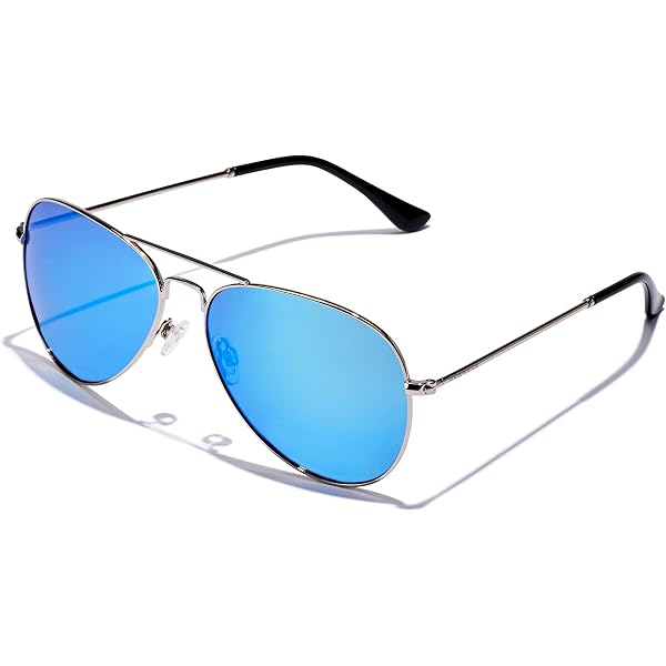 Lunettes De Soleil Hawkers Mixte - Monture Métal Doré Verres Polarisés