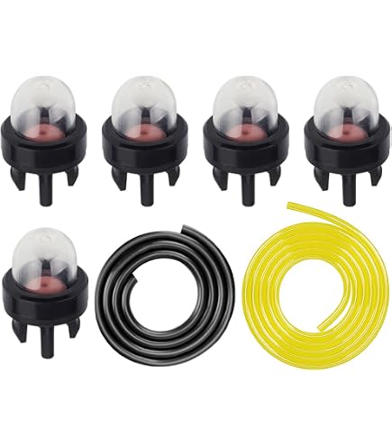 Ampoule D'amorçage Pour Tronçonneuse - 2 Pièces Compatibles Husqvarna 455 - Réf 503936601