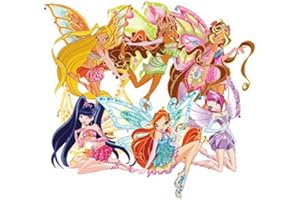 PARTYLANDIA Cialda In Ostia Winx Fatine Magiche Torta Decorazioni Dischi Commestibile