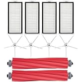 Ozemtek Beyaz Set 10 Par&ccedil;a Roborock Q7 Max Ultra Set, Roborock Q7 Max Q7 Max+ Ultra Plus ile uyumlu