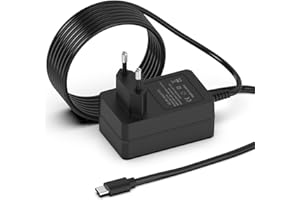 MJXYXCDH 27W Caricatore Alimentatore USB C per Raspberry Pi 5 8GB/4GB, Caricabatterie adattatore universale di tipo C per la maggior parte dei dispositivi elettronici con interfaccia USB C