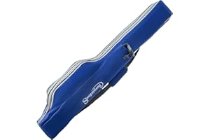 Sougayilang Borsa per Canna da Pesca Portatile a 3 Strati, Mulinello per Attrezzatura, Borsa da Trasporto All'aperto, 175 cm, Ad Alta