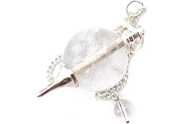 Transparent Cristal de roche pierre curative à Quartz peut également 9 unicorns Crystals Pendule de radiesthésie