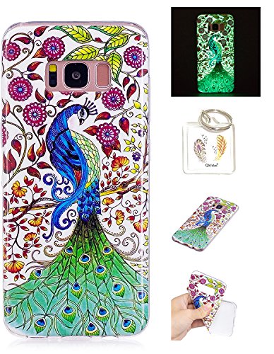 Preisvergleich Produktbild Hülle Samsung Galaxy S8 Plus TPU schutz silikonhülle, Weihnachtsgeschenke niedlichen cartoon bild transparent handy Hülle für Samsung Galaxy S8+ / S8 Plus + schlüsselanhänger (* / 110) (5)