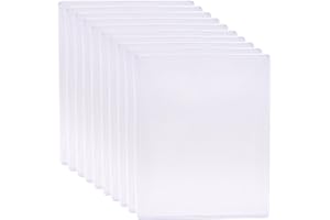 Platinum Protectors 8x10 Toploaders (10-Count) Premium Photo Plastic Rigid Holders for Documents Memorabilia Photographs Collectibles