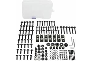 Motorcykel rostfritt stål komplett set med spännbultar för Honda VFR750 VFR800 VFR 800 800X 750 1200F VFR800F VFR skruvar mut