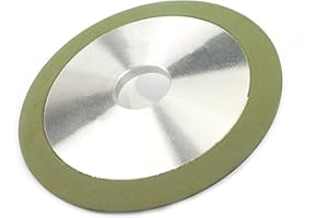 NEFLUM 100/125/150mm Diamond Grinding Wheel Cutting Disc Resin Bond Grinder Sharpener Carbide Metal for Tungsten Steel Milling,150x32x10x15 Grit-150