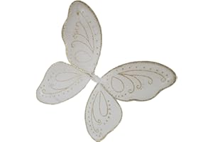 Topkids Accessories Large Fairy Wings for Adults and Big Kids, Tinkerbell Costume, Adult Wings, Fairy Wings Kids, Tooth Fairy Costume