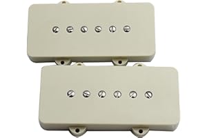 Guyker Alnico przetwornik gitarowy do gitary Jazzmaster, kremowy