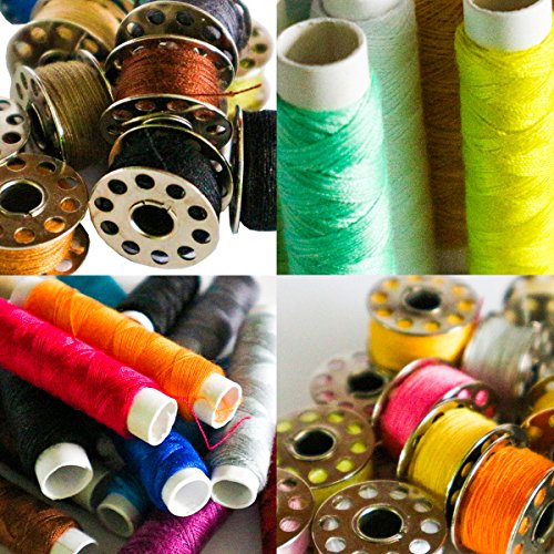 64-tlg. Nähgarn-Set aus Polyester von Curtzy – Allzweck-Stickgarne auf Rollen & Spulen - 4