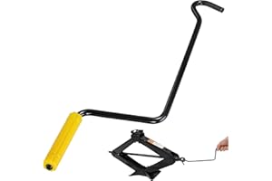 iplusmile Jack Handle Replacement Trailer Jack Handle Wrenches Car Accessories Scissor Jack Crank Handle Crank Hook Hand Crank Spare Parts Tool