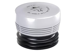 Novanetus HypAir Balance Rörventilator DN 70-110 Ventilationsventil för Sanitäranläggningar
