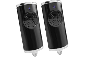 EFFDRDFS 868MHz Télécommande pour Hörmann HSE4 BS,4 Canaux Télécommande de rechange Hormann,Bip Portail Porte De Garage Compatible avec Hörmann HSM4 HSE2 HS1 HS4 HSZ1(2PCS)