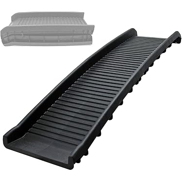 Topmast Loopplank De Luxe - Aluminium - Hondenloopplank - Inschuifbaar - 158 x 42 cm | Witjes Verzendhuis