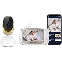 Motorola Nursery VM 85 Connect Video, vigilabebés con movimiento ...