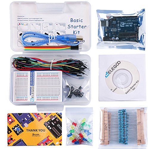 ELEGOO Conjunto B  sico de Iniciaci  n a Arduino UNO con Gu  as Tutorial en Espa  ol y Arduino UNO R3 Arduino UNO Starter Kit