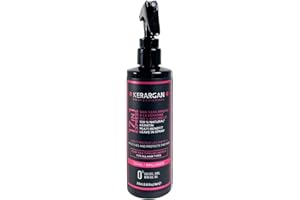 Kerargan - Loción Tónica con Keratina para Cabello Brillante y Fortalecido - Hidratante, Desenredante, Termoprotector - Anti-Frizz y Volumen - Sin Sulfatos, OGM ni Aceites Minerales - 250ml
