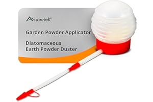 Aspectek Ręczna Pompa do Mycia, Zestaw Bulb Duster do Zwalczenia Szkodników, Posypywacz