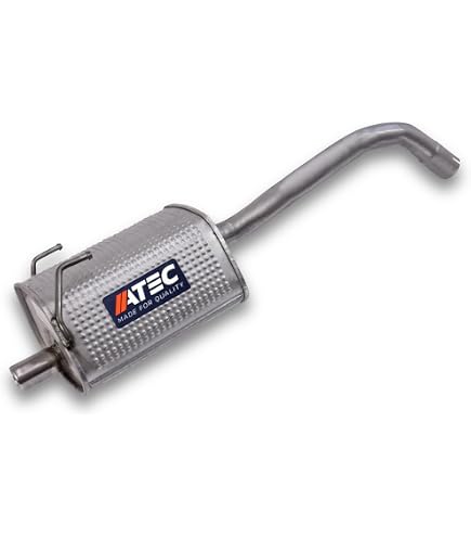 Rear Exhaust Silencer Muffler For Vauxhall Vectra A CC 1.8 2.0 Hatchback | Edex/Polmo