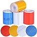 Produktbild 4 Rolle 5cm×3m Reflektorband Warnklebeband Klebeband Sicherheit Markierung Band für Auto LKW Motorrad Fahrzeugen usw