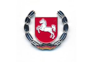 hegibaer Land Niedersachsen Wappen Hannover Brocken Deutschland Badge Pin Anstecker 0918