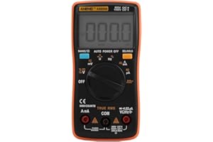 Akozon ANENG Digital Multimeter Autoranging,AN8008 True-RMS Digital Multimeter AC DC Voltage Ammeter Current Ohm Meter-Diode/Shutdown,Frequency and Duty Cycle Measurements-LCD Display-9999 Counts