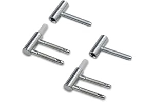 VERSHY Türbänder Einbohrband Scharniere Türscharnier Türband Aufschraubband 3-Teilig Stahl für Innentüren Holztür 2 Stück - Stahl