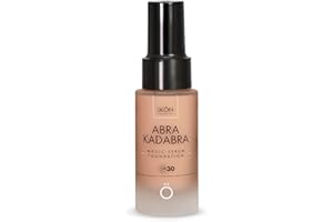 Skön Abrakadabra Soft Matt - Siero Fondotinta con Protezione Solare SPF30, Siero Viso Acido Ialuronico e Vitamina E, Fondotinta Solare Uniformante dal Finish Vellutato, per Pelle Mista e Grassa, 30ml