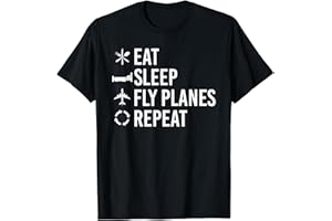 AEREO CIELO IDEA REGALO PILOTA VOLO Aereo In Pilota Regalo Divertente Aeromobili Pilota D'Aereo Maglietta