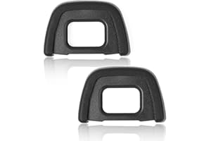Œilleton de viseur D7000 pour appareil photo numérique Nikon D7100 D7200 D7000 D750 D610 D600 D300 D300S [2 packs], remplacement de l'oculaire DK-23, Fire Rock Accessoires DK23
