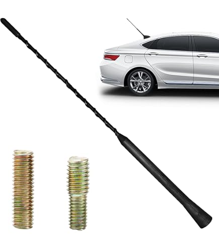 Antenne Voiture Universelle ACTO - 22 Cm - Fiber Verre + Cuivre - Connexion AM/FM - Easy Install