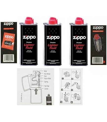 Zippo Aansteker 2003252 3D-embleem benzine-aansteker