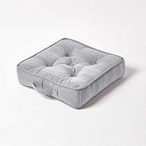 Coussin De Sol Violet 40x40cm 100% Coton - Galette De Chaise Confortable Pour Intérieur/extérieur